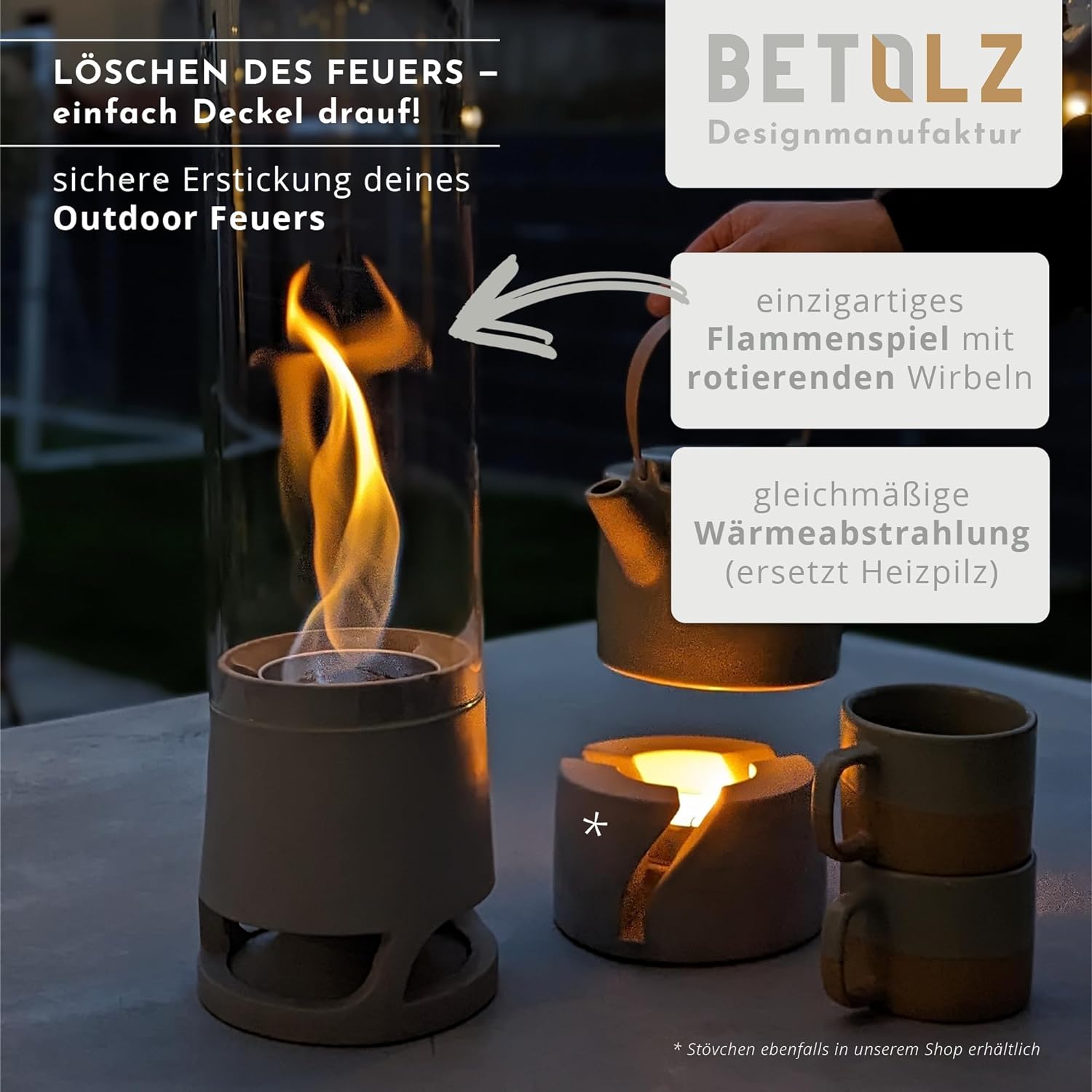 Standfeuer LUCEO - Betolz